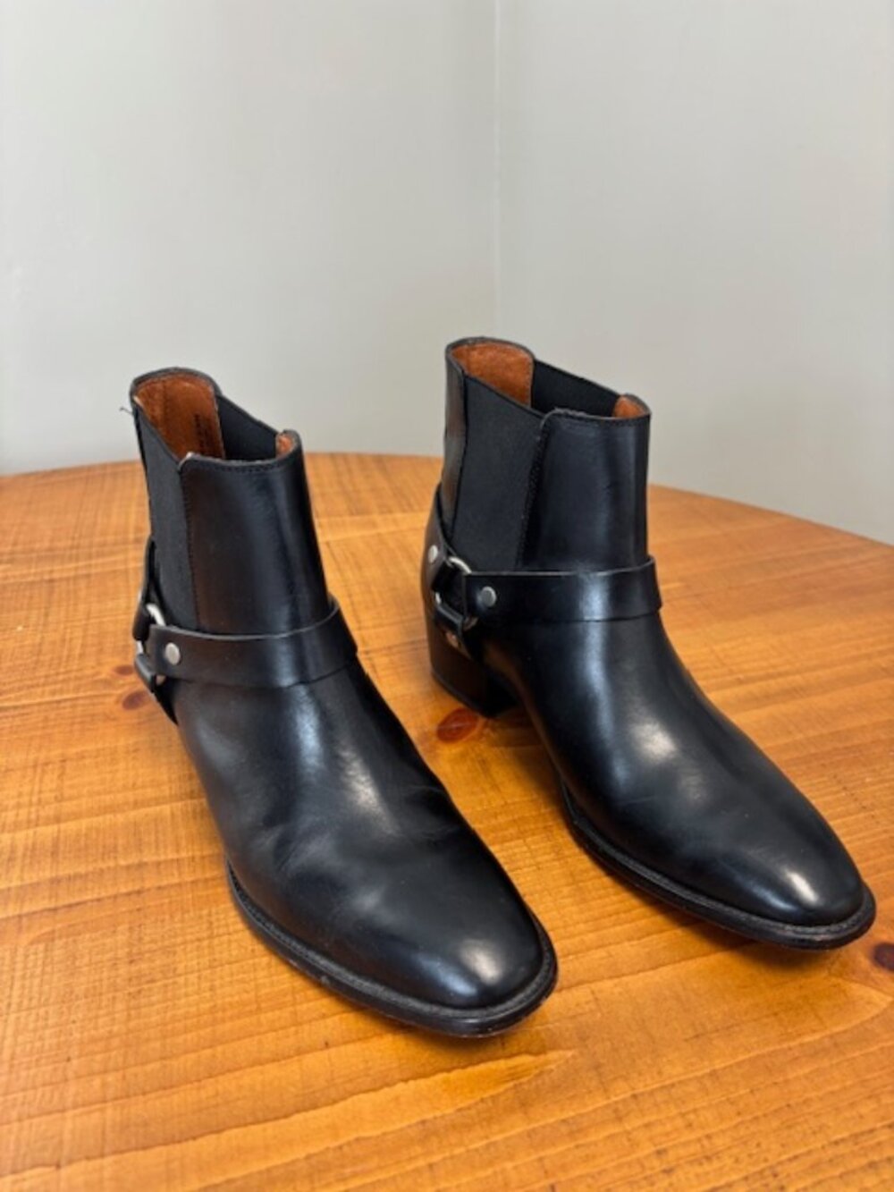 Frye Dara Harness Chelsea - Black / 7